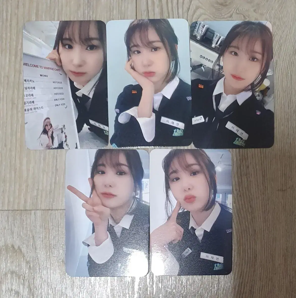 Chaeyeon Lee soundwave cafe offline unreleased photocard set