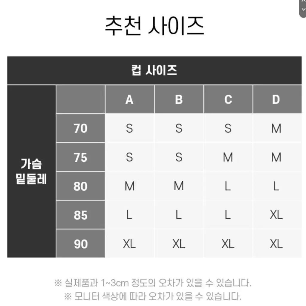 새상품  릴렉시즘 교정브라 3장 일괄