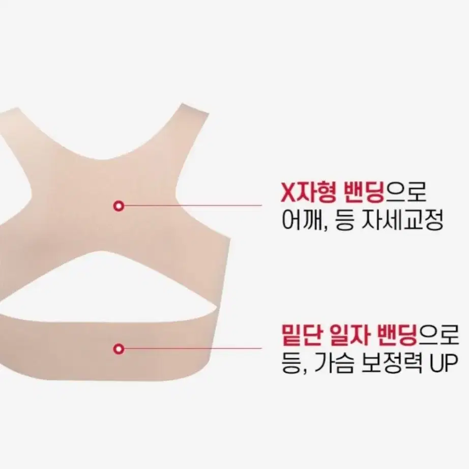 새상품  릴렉시즘 교정브라 3장 일괄