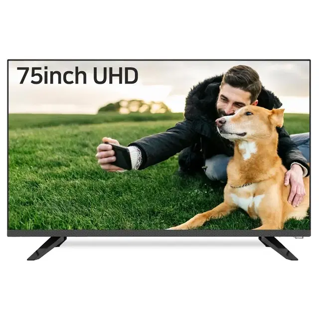 75인치 UHD 중소기업 메가tv 저가형tv 대형tv 가성비티비 택배가능