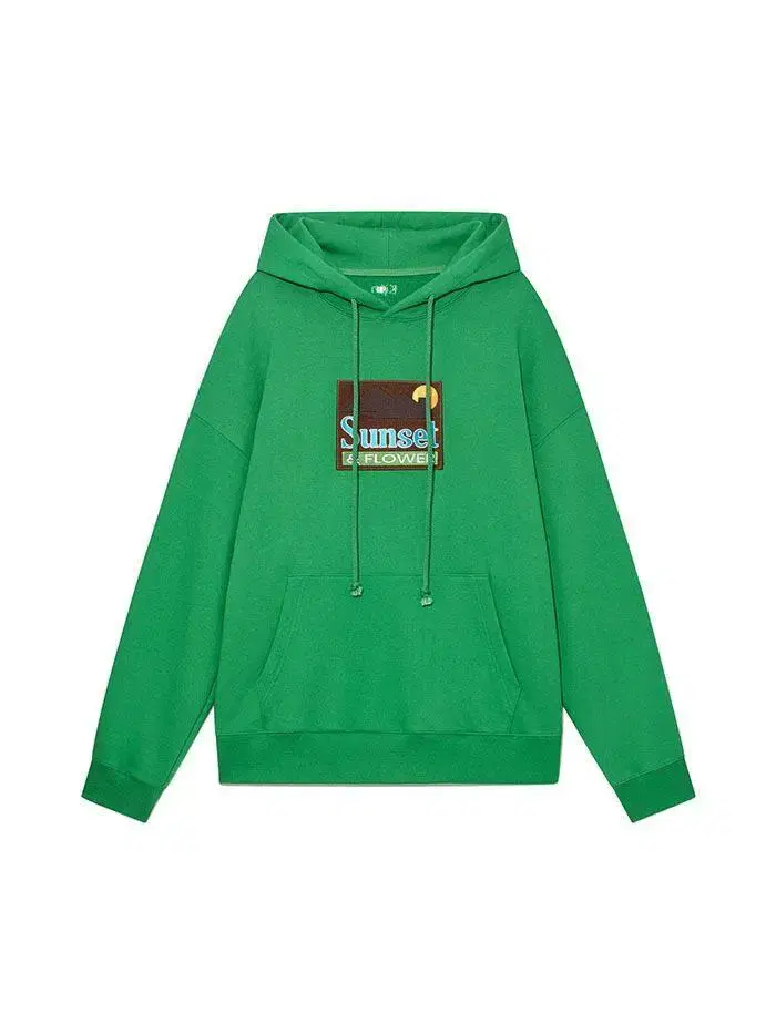 (새상품)Kijun Sunset Hoodie Green