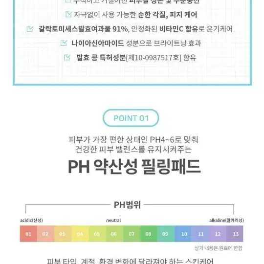 아하바하파하라하 갈락토미세스 비타민c 필링패드 60매