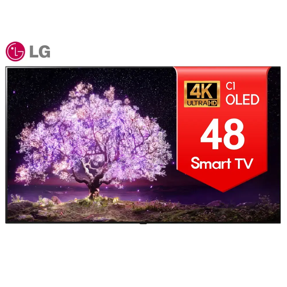 LG 올레드 OLED48C1 48인치(121cm) 4k uhd 스마트TV