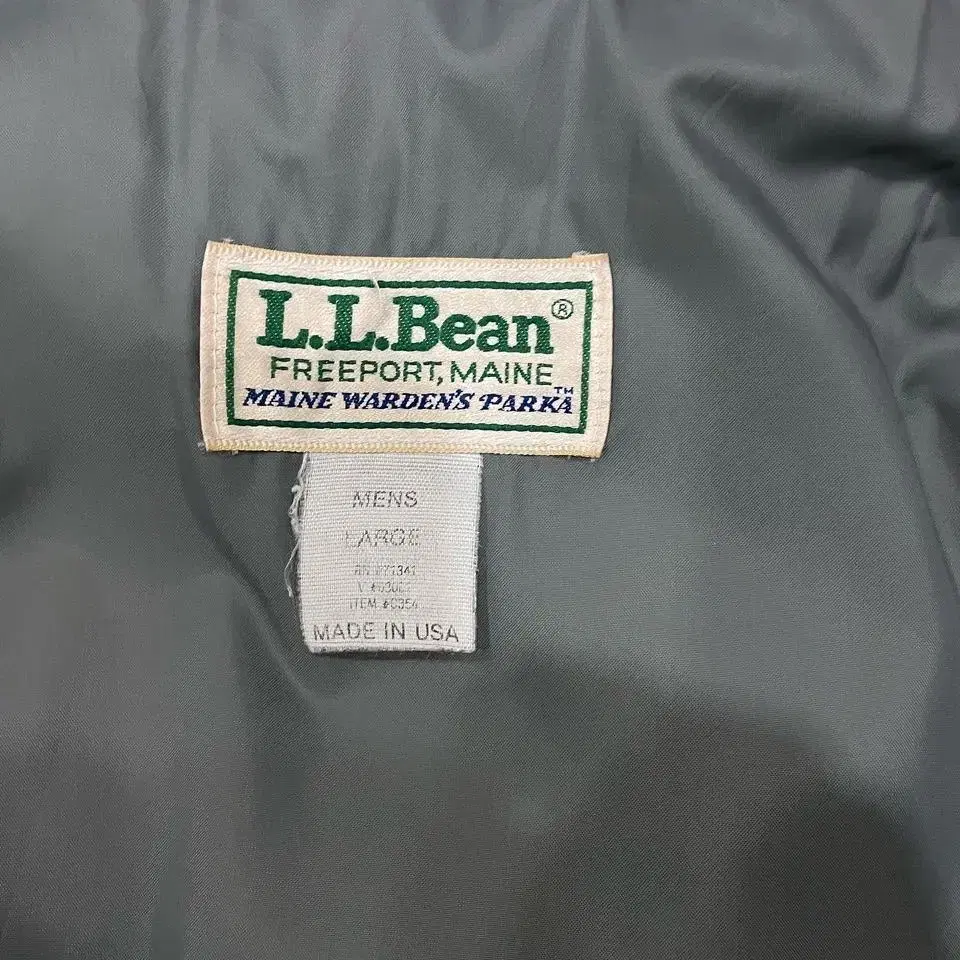 L) 80s L.L.Bean maine Warden's parka