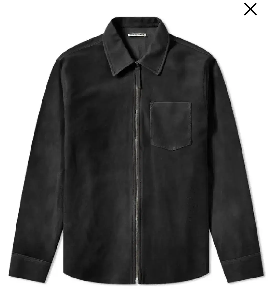 Haregashi Suede Zip Zip Leather Jacket