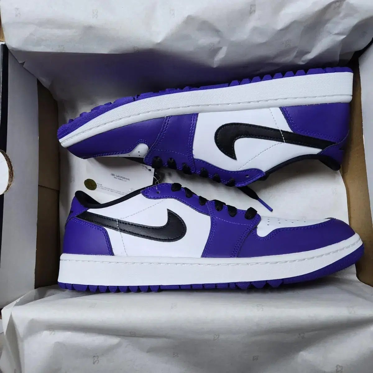 [280] Jordan 1 Low Golf Court Purple