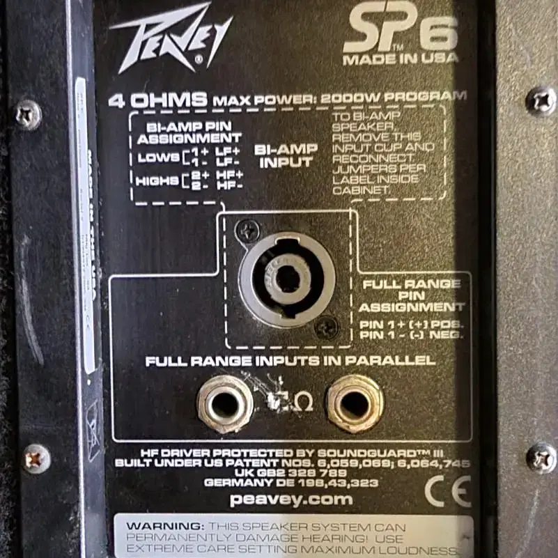 Speaker/Amplifier 피베이,PEAVEY,SP6,스피커,대형스피커 on Bunjang Global Site.