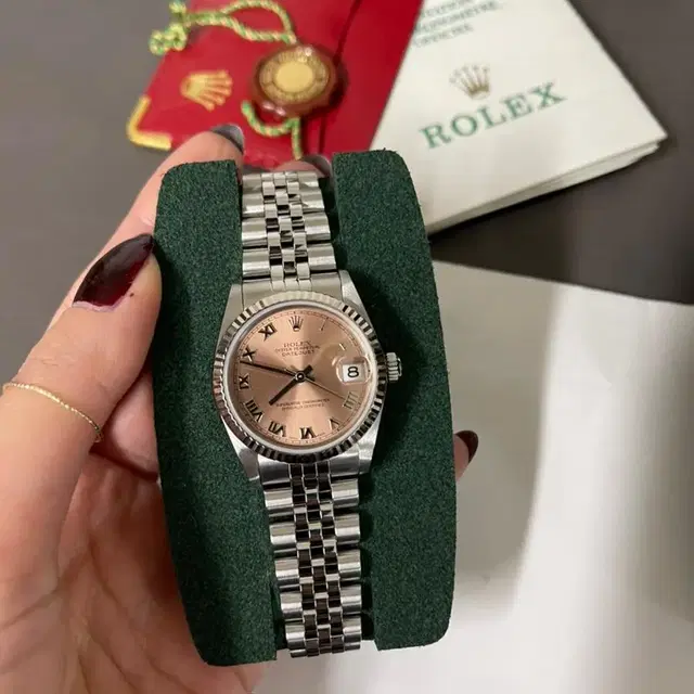 Rolex(롤렉스) 데이저스트 31mm 핑크/살몬