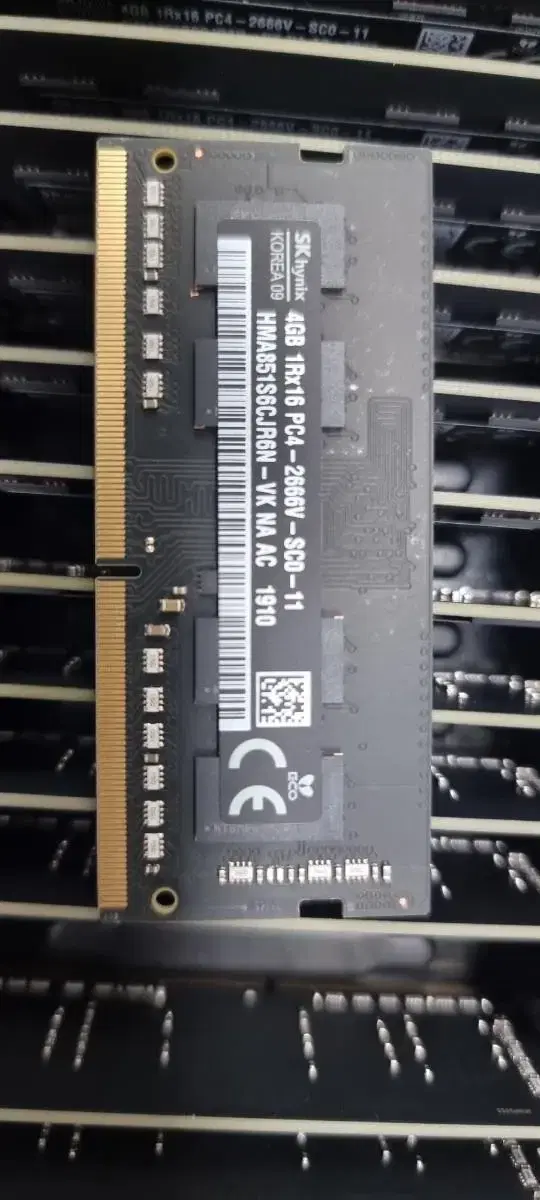 아이맥 노트북 용 ddr4 4gb 메모리 팝니다