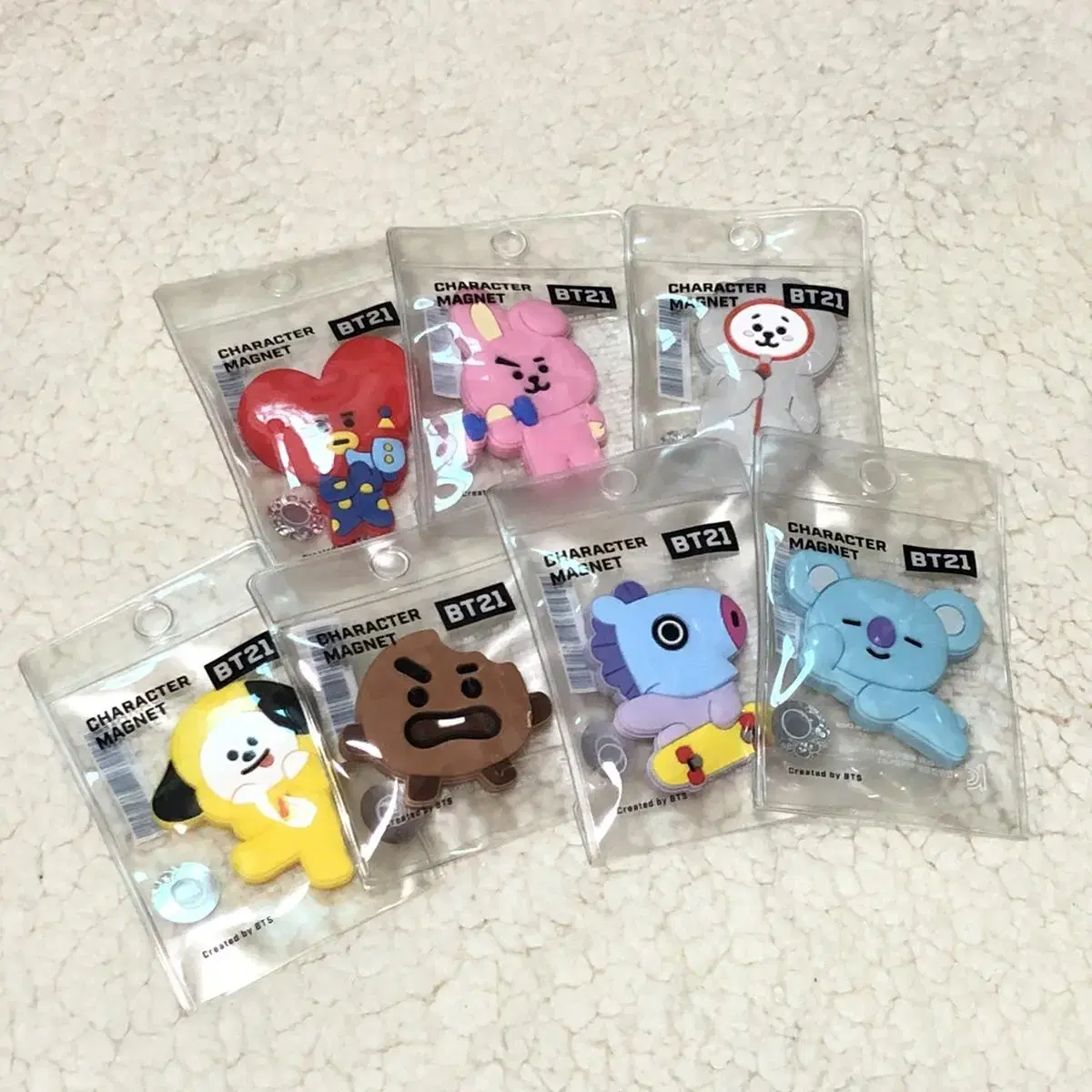 BTS BT21 Character Magnet