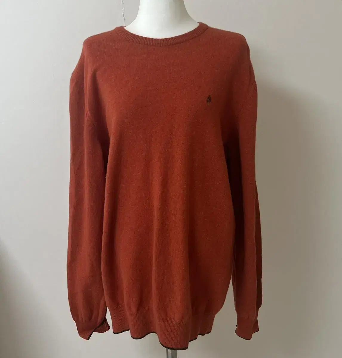 [One Size] All Xen Orange Knit Sweater