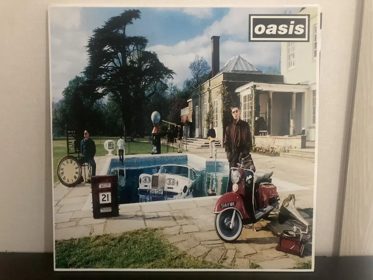 오아시스 Oasis-Be Here Now '97 유럽초반LP