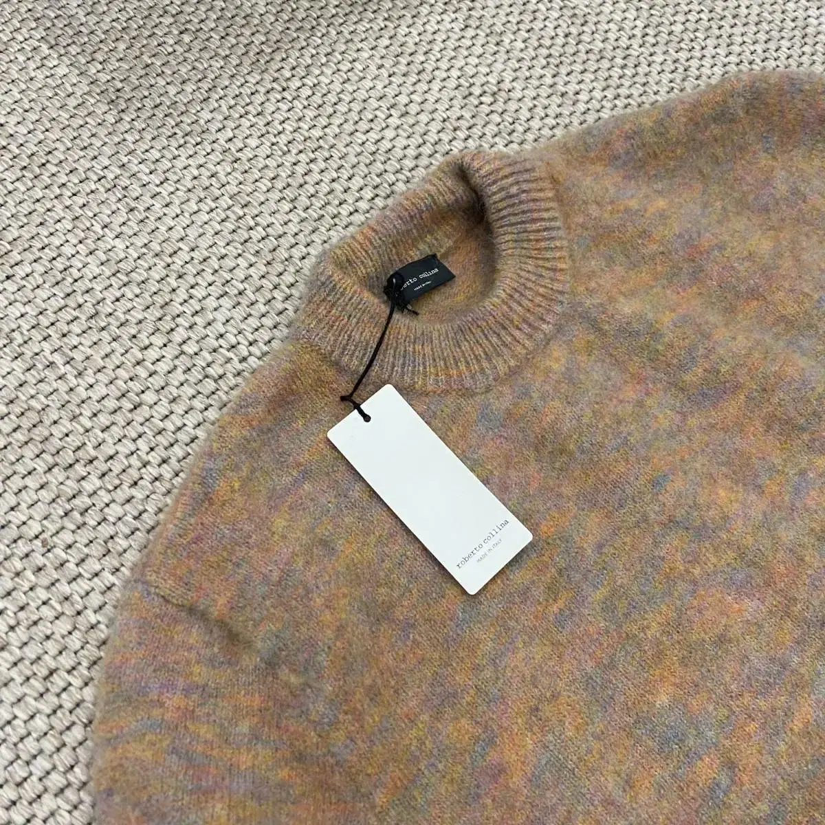 Roberto Collina Italian finest mohair wool sweater with epic curls