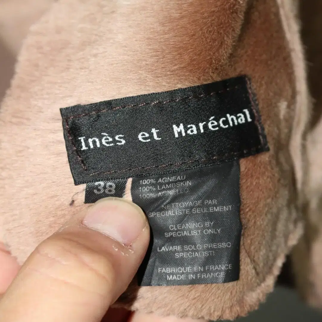 Ines et Marechal 양가죽 코트 자켓 [22120903]