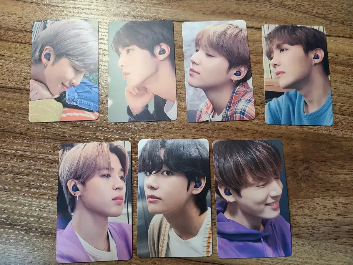 Bangtan Buzz photocard lenticular