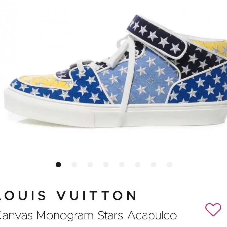 루이비통 canvas monogram stars high