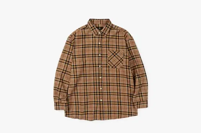 Bastik Overfit Tartan Check Shirt