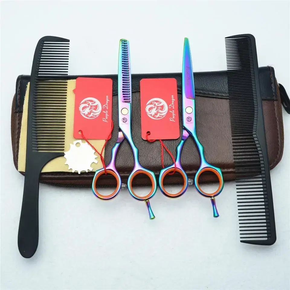 새 전문 미용사 정품 가위 Hair Scissors 미용실 헤어 디자인어