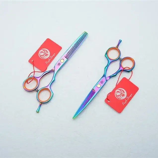 새 전문 미용사 정품 가위 Hair Scissors 미용실 헤어 디자인어