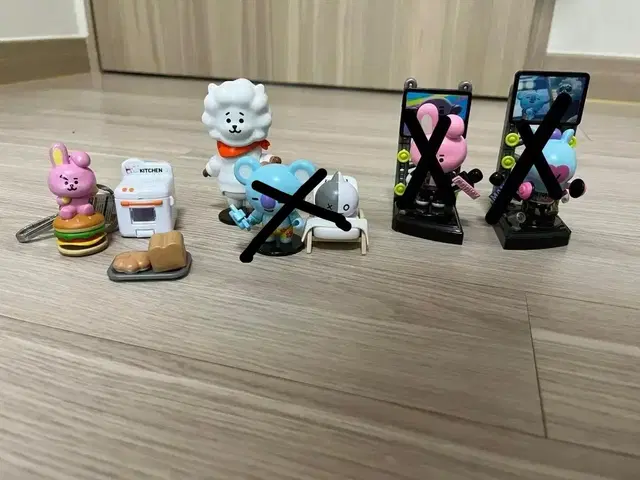 방탄 bt21 피규어 코야 알제이 슈키 망 치미 타타 쿠키 반이 양도