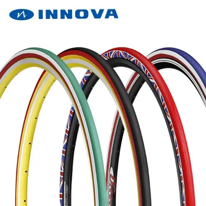 Innova National Flag PIXI Road Tire 700x25C Wire