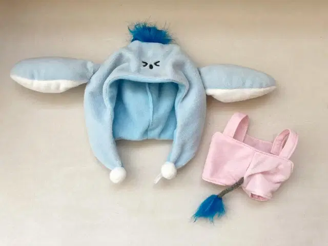 쿠키네옷장 20cm 인형옷 이요르모자+멜빵바지