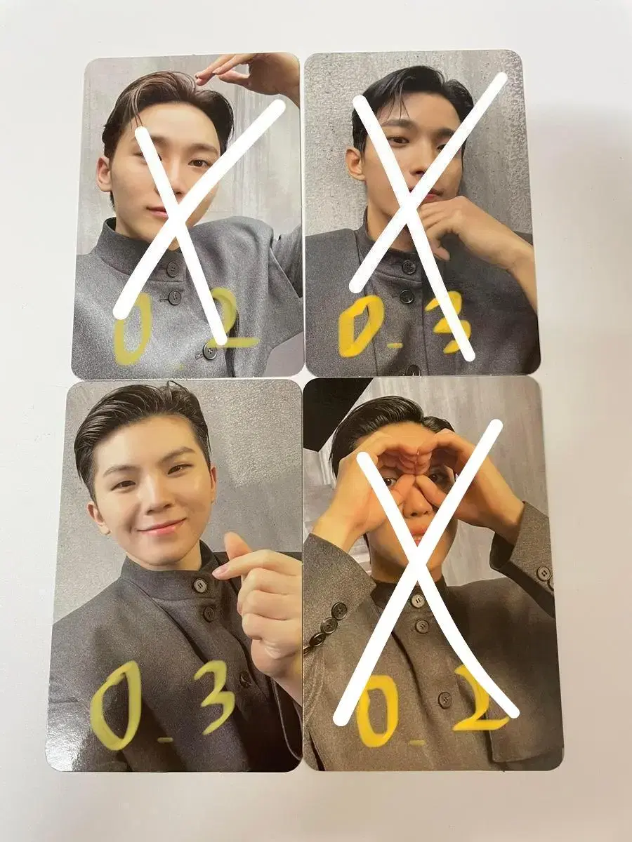 Feathersun ep.1 woozi seungkwan dk the8 Photocard