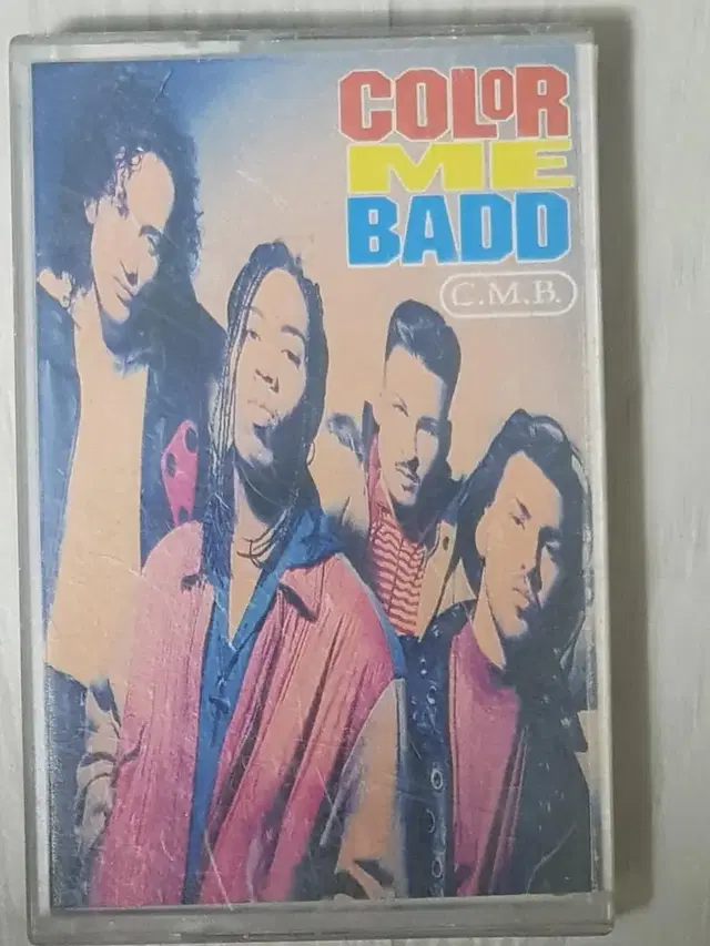 흑인음악 힙합 뉴잭스윙 Color Me Badd 카세트 테이프 테잎