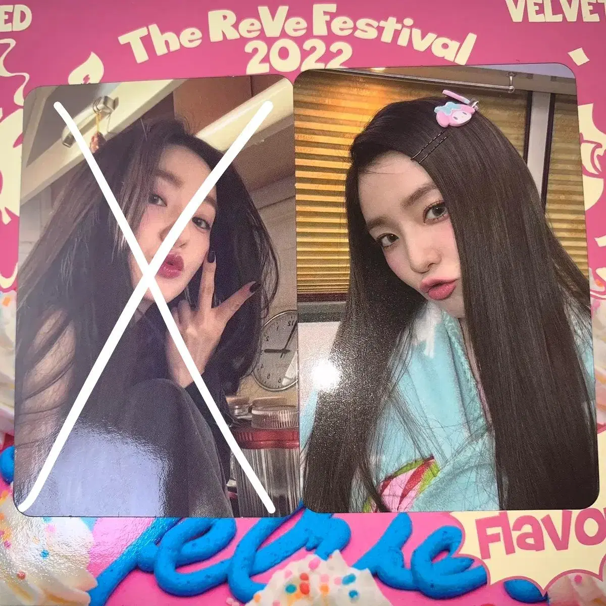 Red Velvet Bee's Day irene digipack photobook photocard