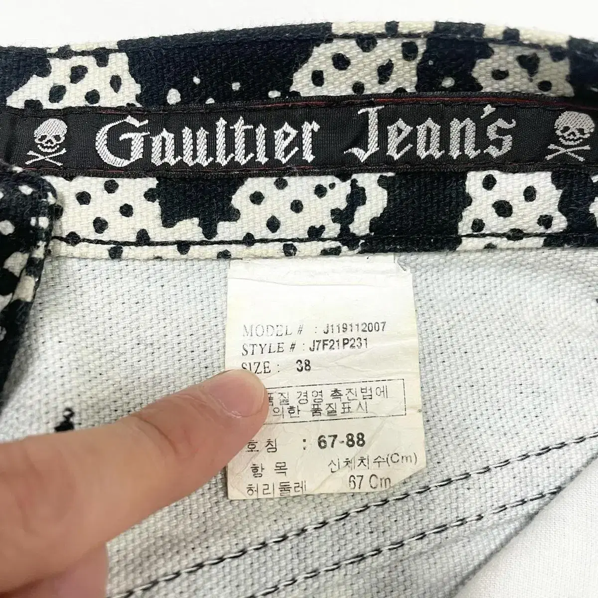 Jean Paul Gautier Fight Racism Jeans