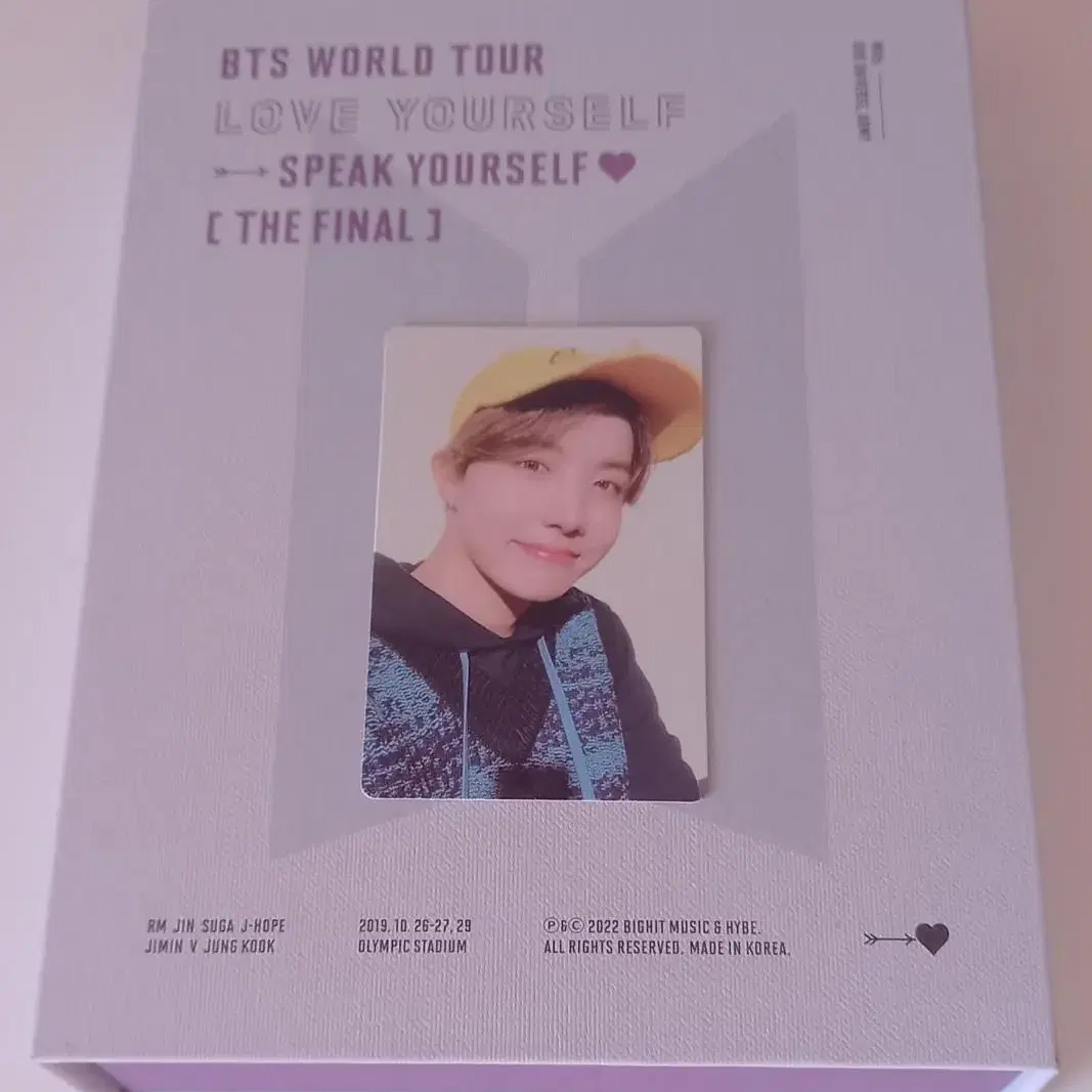 방탄 BTS 스파콘 DVD 제이홉포카 풀셋