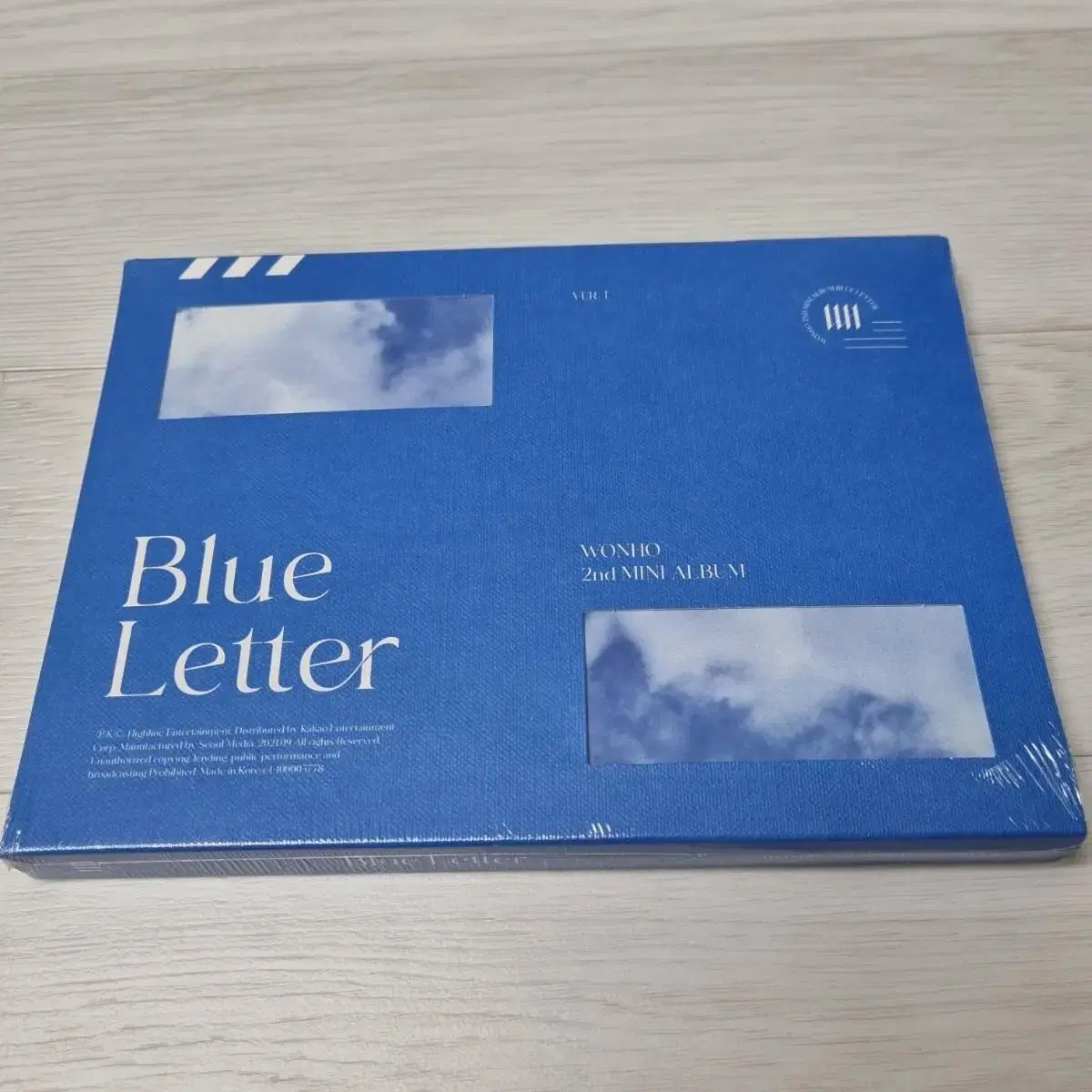 원호 미개봉 반택무료배송 미니2집 블루레터 blue letter