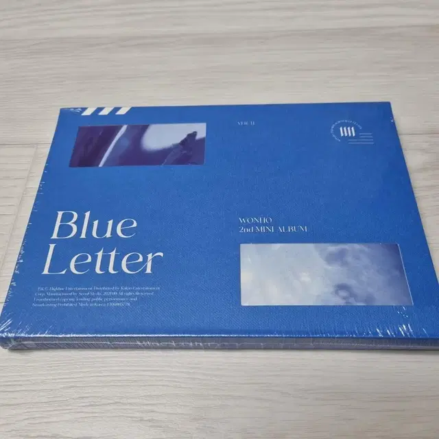 원호 미개봉 반택무료배송 미니2집 블루레터 blue letter