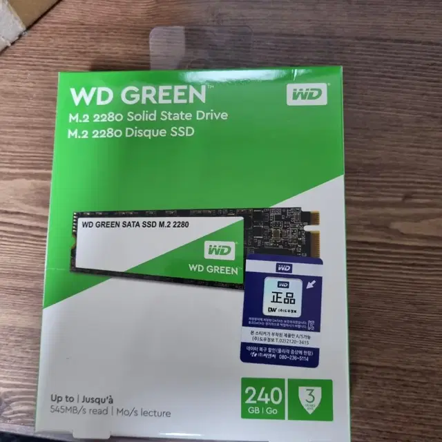 wd green m.2 ssd 240gb