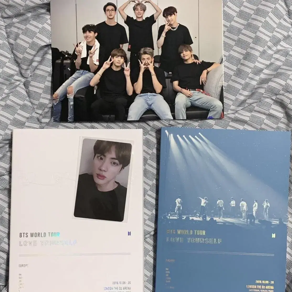 BTS Rubsell Europe dvd photocard jin Seokjin