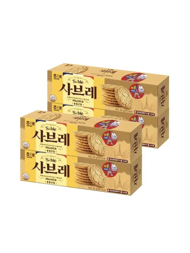 해태 사브레 84g 4개 무료배송 쿠키 과자 군것질 샤브레 버터쿠키