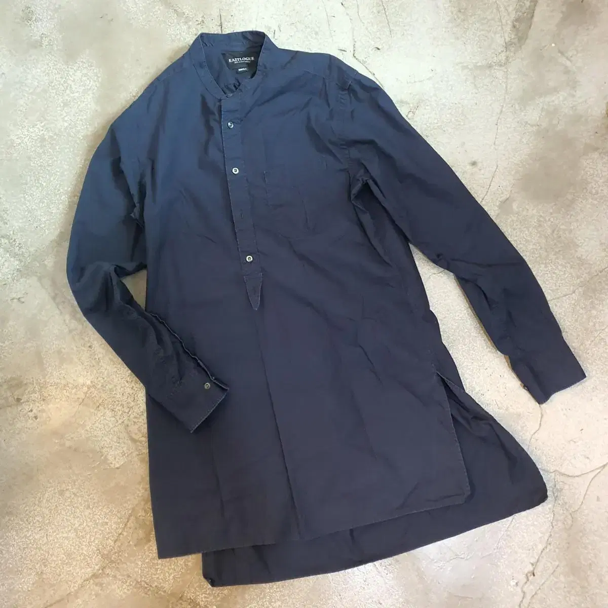 Eastrog Tunic Shirt Navy S