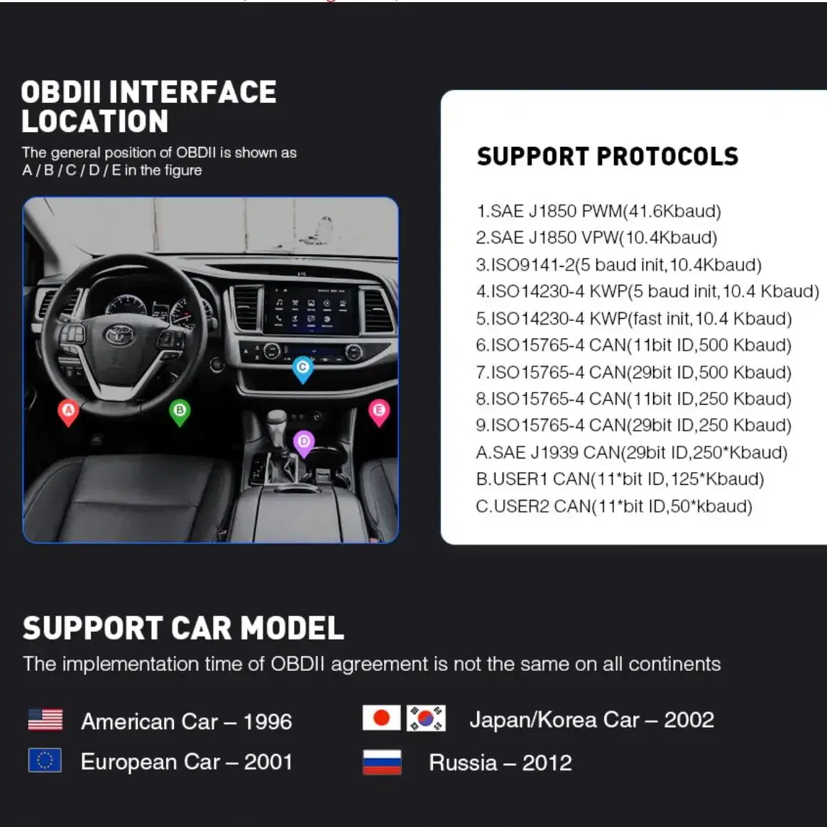 OBD II 자동차 진단도구  ELM327 (블루투스)