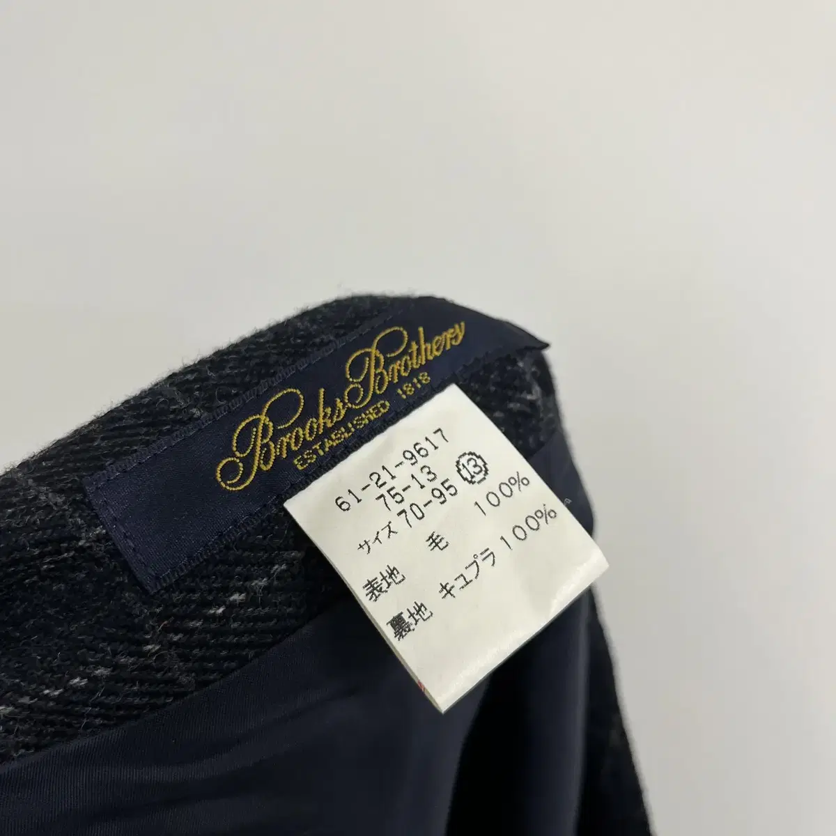 BROOKS BROTHERS wool 100% skirt ( 일본제 )