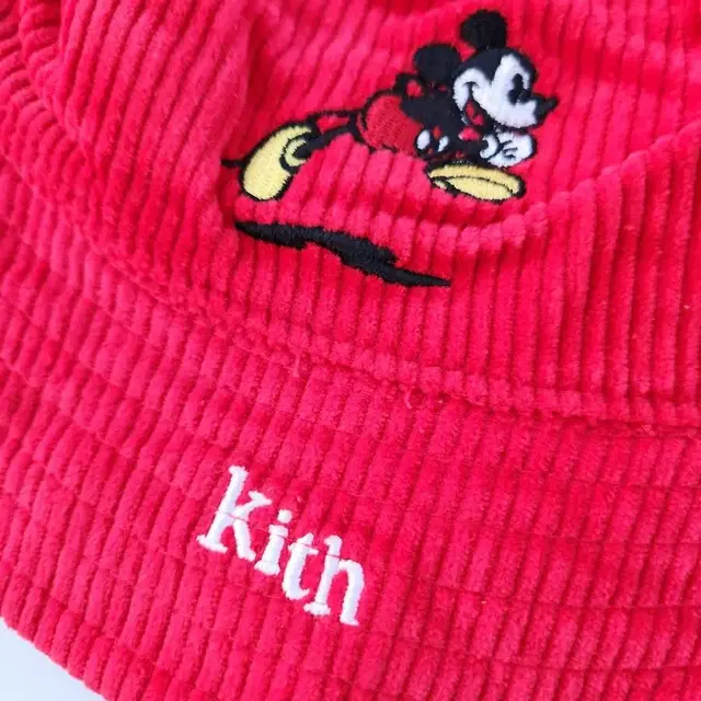 KITH X DISNEY 키스 디즈니 골덴 버킷햇