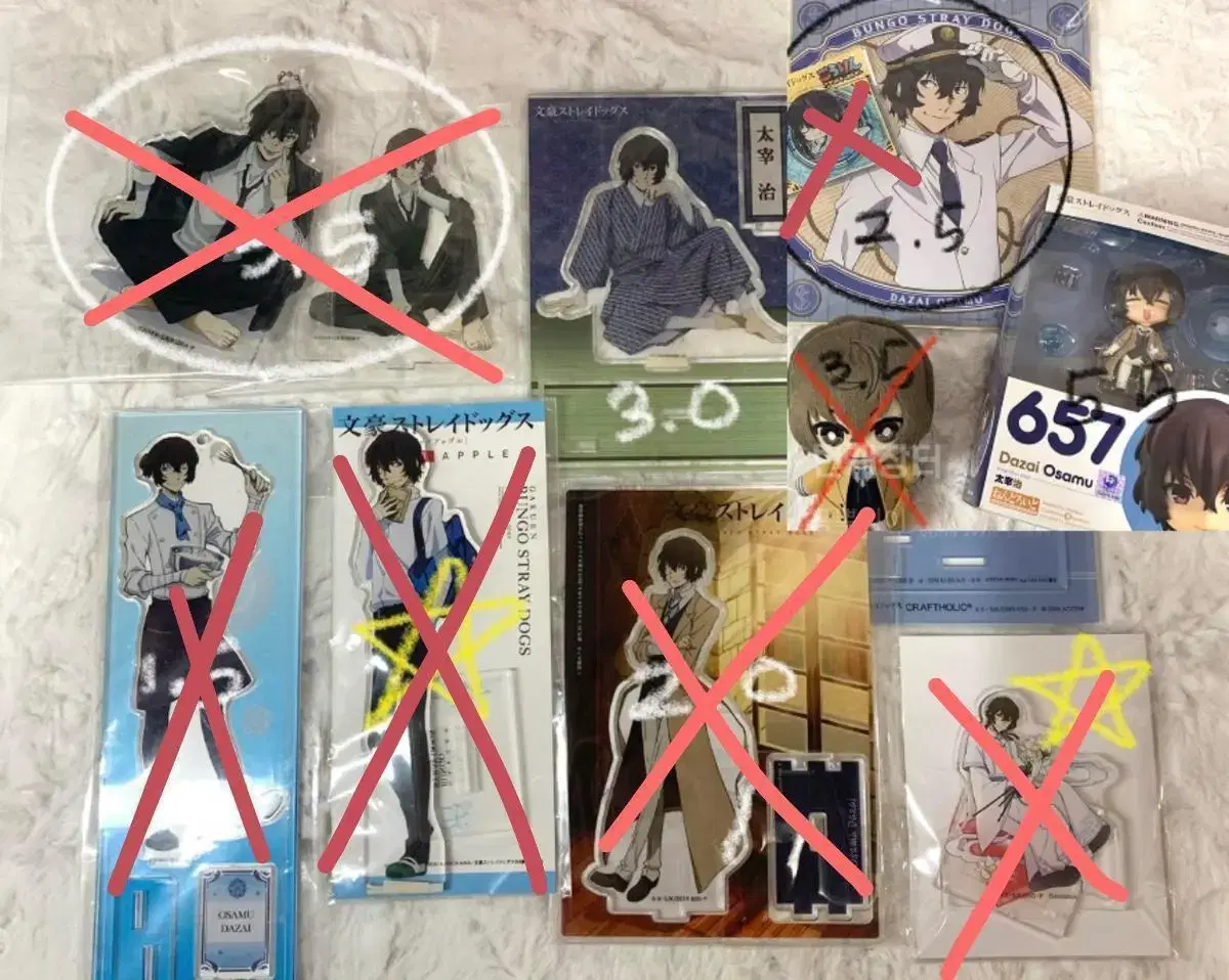 Moons Dog Osamu Dazai Goods acrylic Nendo