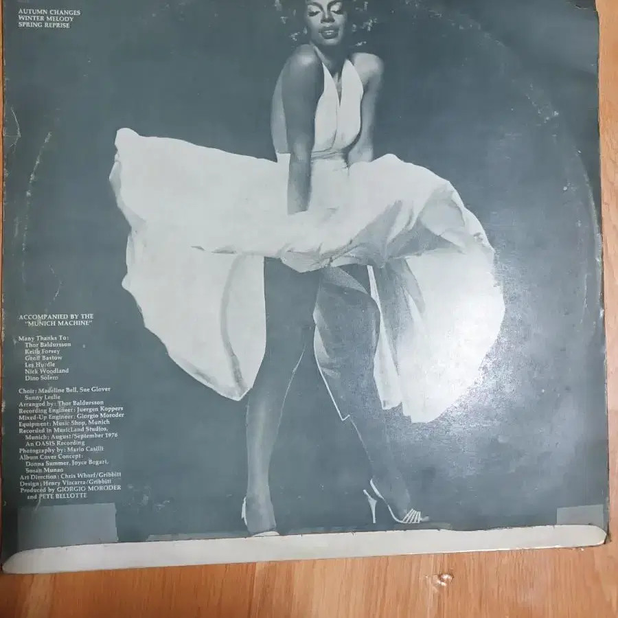 DONNA SUMMER 추억의 LP 귀한앨범LP판 소장하셔요