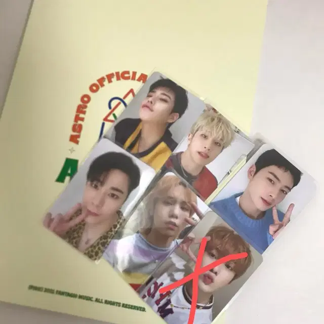 아스트로 아로하5기 포카 일괄