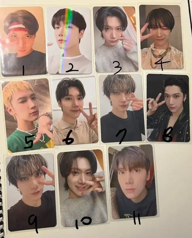 급처 nct wayv superem ten wts photocard 양도