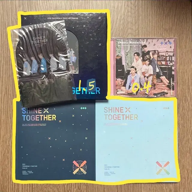 샤바투 디비디 카오틱원더랜드 팬라이브 온콘 콘서트 일본앨범 txt dvd