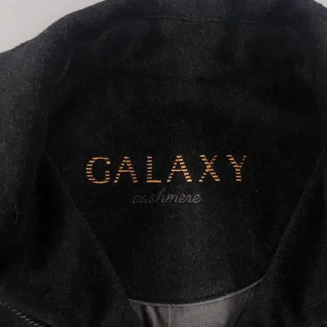 GALAXY 갤럭시 블랙 울100 캐시미어혼방 블루종 스윙톱 자켓  SI