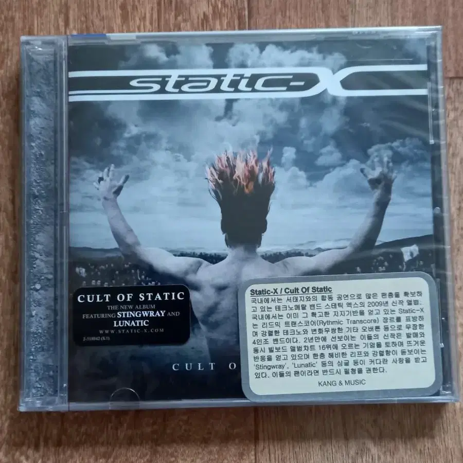 static x cd 미개봉 수입