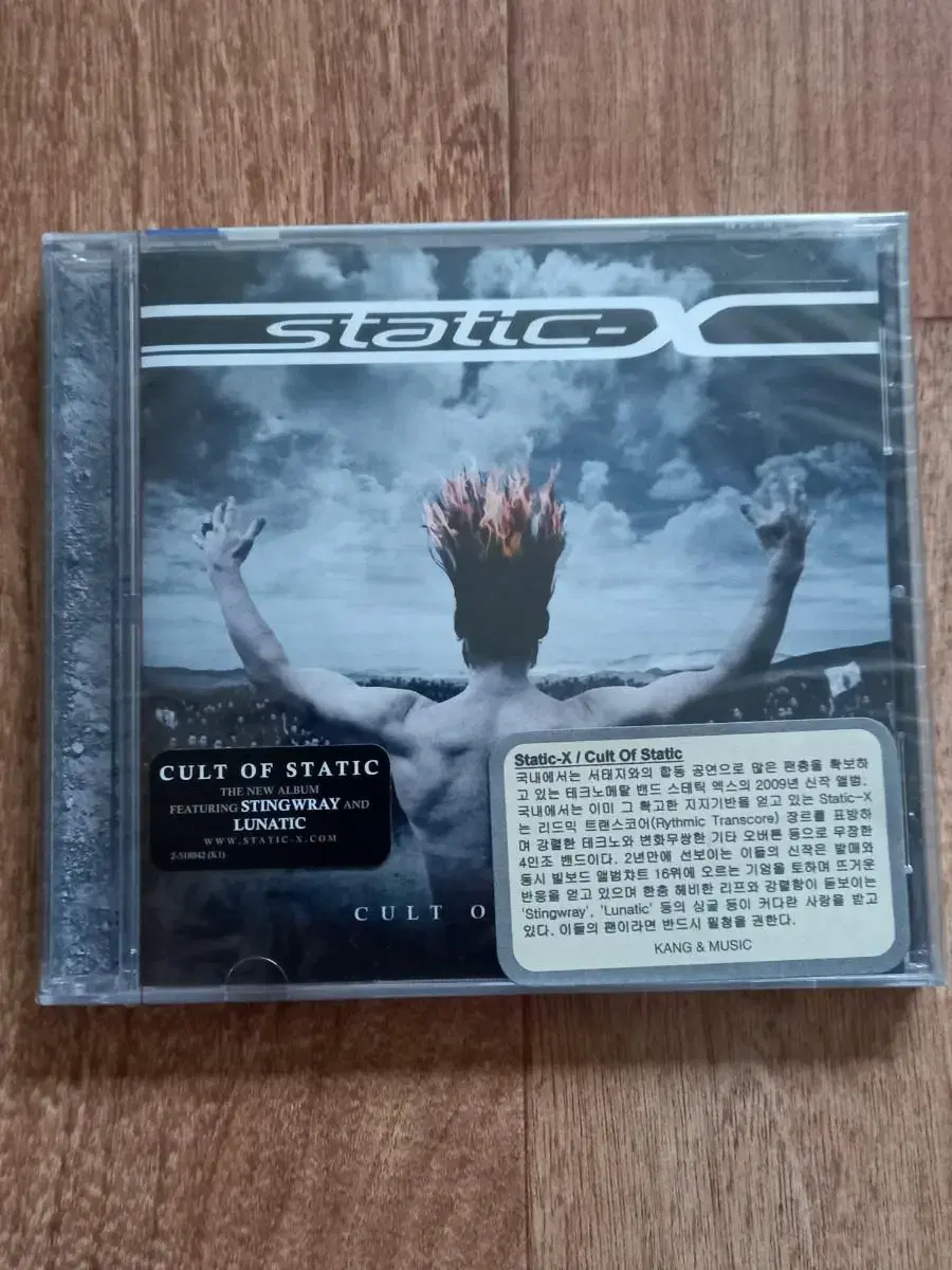 static x cd 미개봉 수입