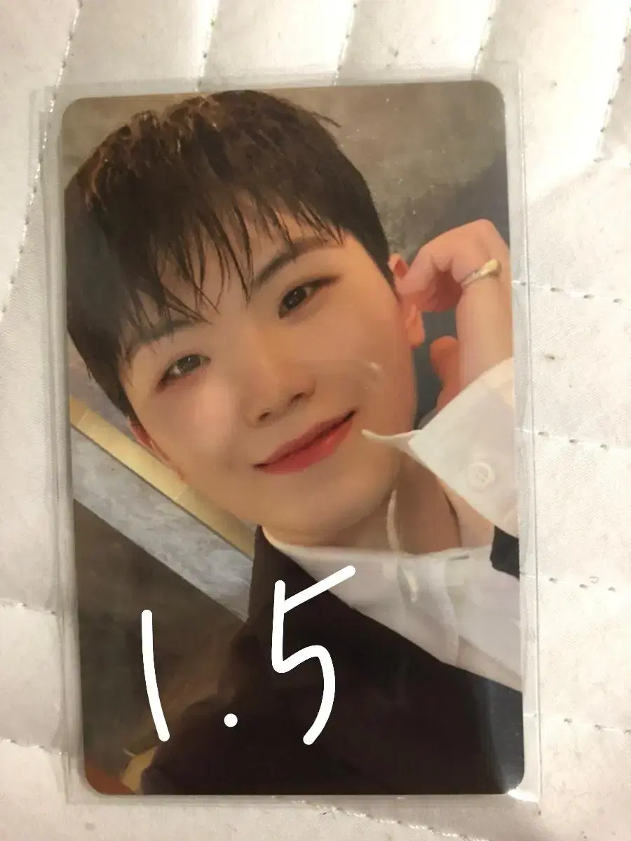 Seventeen woozi Tokyo Dome Photocard