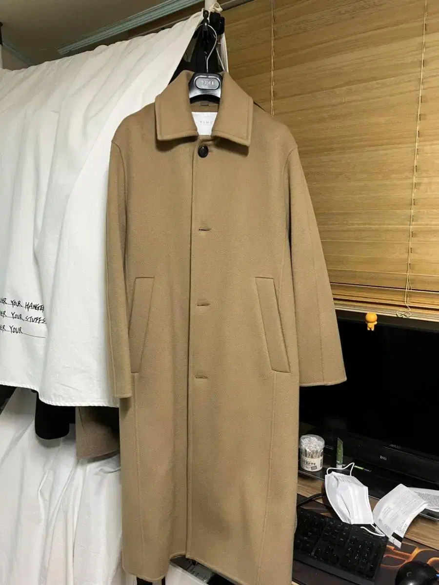 [95]Time Homme Balmacan Beige Cache